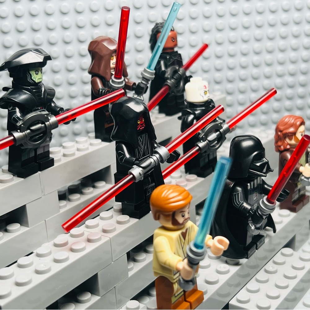 Star Wars Jedi Knight Custom Minifigures Lot of 8 - Picture 4 of 6